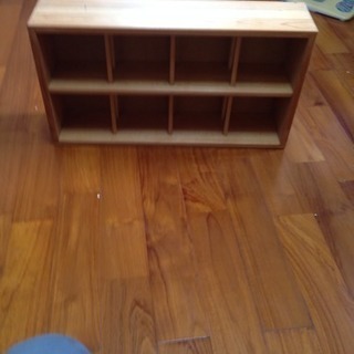 CDラック（木製）の画像