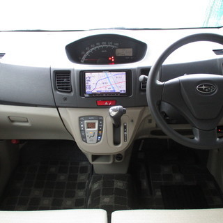 ステラ660Lリミテッド　アイドリングストップ　社外メモリーナビ　ETC（ブルー）ハッチバック 軽自動車の画像