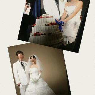 ウェディングドレス〜お値下げ☆の画像