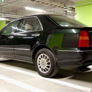 【札幌 個人】プログレ ４ＷＤ■６万ｋｍ■車検残１年半■ＮＣ２５０ Ｆｏｕｒ■直６■１ＪＺ搭載 ２００馬力■ダークグリーンの画像