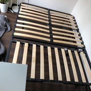 イケアの洗えるソファーベッドの画像