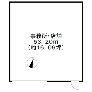 軽飲食なら飲食可能、事務所・倉庫・物販店舗向き