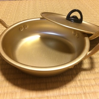 新品未使用！アルミ製鍋 / 袋ラーメン、うどん鍋 / 18cm / ひとり鍋 の画像