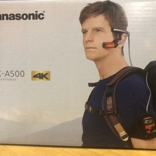 Panasonic 4kウェアラブルカメラ HXーA500防水 中古美品の画像