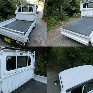 ★ご成約★ ■兼業農家のうちで使っていた営農サンバートラック４ＷＤ■５速■エアコン付■１オーナー■禁煙■車庫保管■整備記録簿８枚■の画像