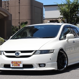 【車検２年付】ホンダ オデッセイ 2.4 アブソルート 社外マフ...