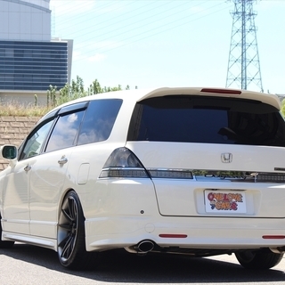 【車検２年付】ホンダ オデッセイ 2.4 アブソルート 社外マフラー/車高調/エアロ/アルミ☆自社ローン・オートローン全国対応の画像