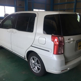 ラウム Gパッケージ 左パワースライドドア、HID、キーレス、社外14インチアルミの画像