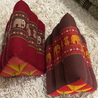 タイ 三角枕 セット アジアン クッション ソファの画像