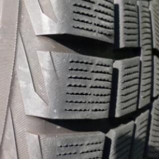【最終値下です💦】アルミホイール冬タイヤセット4本225/55R17【中古】の画像