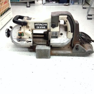 日立工機 120mm ロータリバンドソー CB12VA2台付き【リライズ野田愛宕店】【引取限定】【中古品】