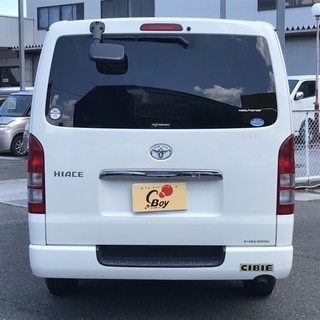 【ワンオーナー】★ハイエースバン★社外ホイール★ETC★社外CDデッキ★キーレスの画像
