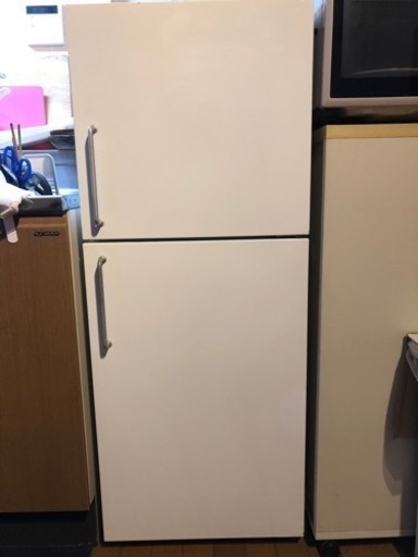 【引き取り先決定】無印良品 冷蔵庫 2ドア137ℓ 深澤直人デザイン