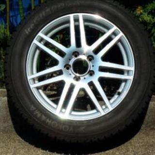【最終値下です💦】アルミホイール冬タイヤセット4本225/55R17【中古】の画像
