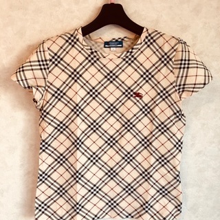 BURBERRY 定番大人気チェック半そでTシャツ♪