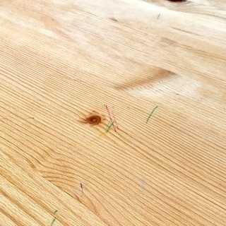 IKEAのダイニングテーブル チェアセットの画像