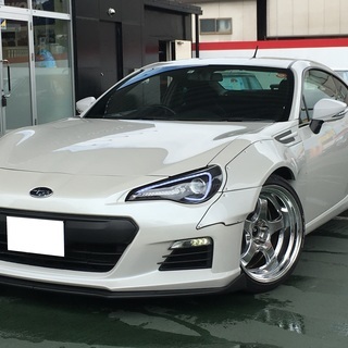 スバル　BRZ　S　ﾜｲﾄﾞﾌｪﾝﾀﾞｰ　WORK18AW　車高調　社外ﾏﾌﾗｰ・ｴｱｸﾘ　社外ﾍｯﾄﾞﾗｲﾄ・LEDﾃｰﾙ　ﾄﾖﾀ86　86の画像
