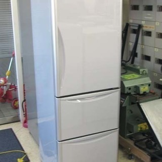 3ドア 日立 365L 冷凍冷蔵庫 スリムタイプ R-S37CMV 2013年製 300Lクラス