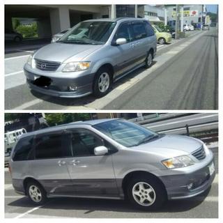 車検長いH12マツダMPV 希少2.0L7人乗り