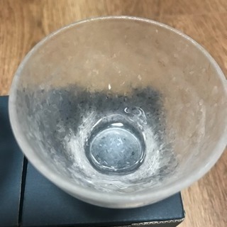 新品未使用 日本酒や冷茶などに グラスペアの画像