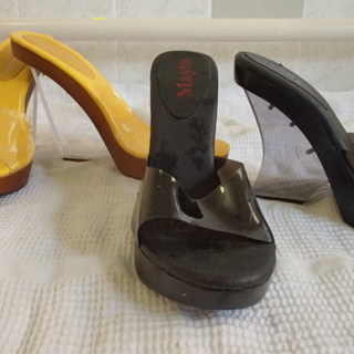 クリアサンダル２足　mayla classic