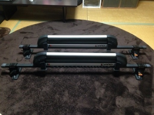 ダイハツ タントカスタム  純正 システムベース スノーボードアタッチメント ルーフキャリア INNO