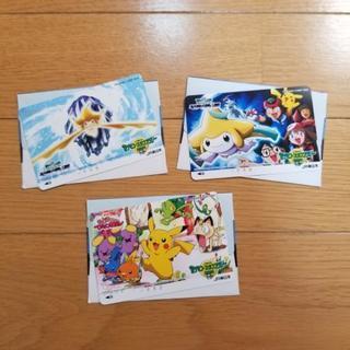 新品未使用‼️ポケモン映画　オレンジカード　3枚　ジラーチ　ポケ...