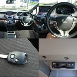 オデッセイ！車検３１年７月＊純HDDナビ＊ワンセグ＊DVD＊CD＊全方位カメラ＊Bluetoothオーディオ＊キーレス＊モデュ―ロエアロ＊装備充実の画像