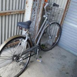 通学自転車です。の画像