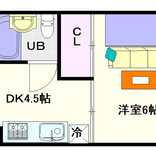 【シャトー西川】1ＤＫタイプ！難波に居宅を構えるといった贅沢！