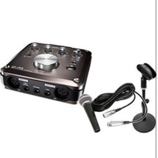 【宅録セット】TASCAM オーディオインターフェイス US-366 + ダイナミック・マイク + 卓上スタンド+ XLRケーブルの画像