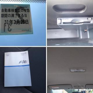 平成18年後期型フィット 走行距離57800km 検31.2 実走行 ETC 社外14AW 黒系内装 ウィンカー付ドアミラー キーレス 取説の画像