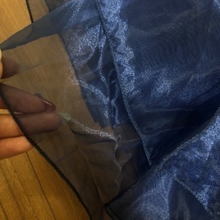 130〜140 子供服 オーガンジー ネイビー ドレス 発表会の画像