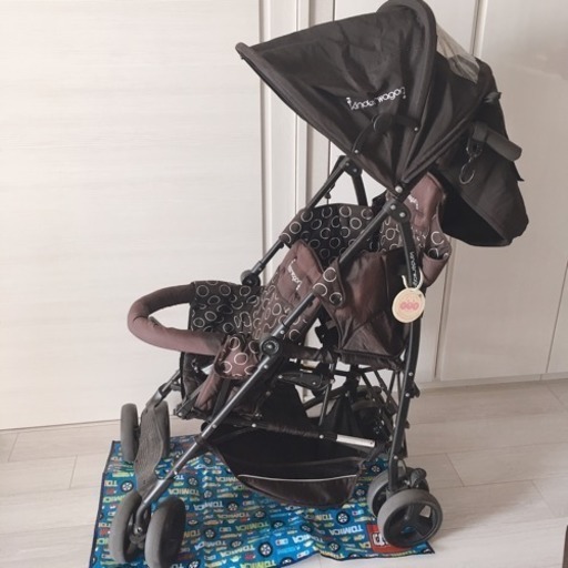 縦型2人乗りベビーカー☆日本育児 kinderwagon DUOシティ HOP キンダーワゴン デュオシティホップ