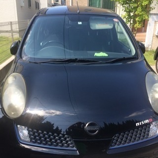 希少！ 日産マーチ 12SR NISMO カスタム スタッドレスタイヤ 4つ付きの画像