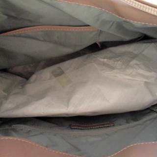  MADAME HIROKO(マダムヒロコ)ﾋﾟﾝｸベージュショルダーバッグ♪の画像