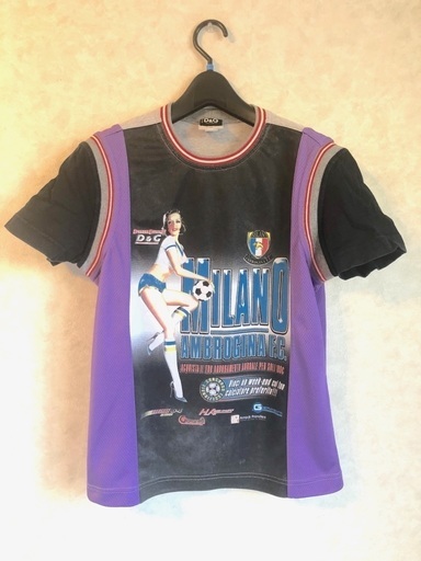 D&G　レア　サッカーユニフォームシャツ　♪