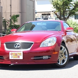 【車検２年付】 レクサス SC430 430 電動オープン/本革...