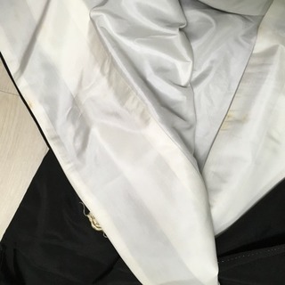 着物  37 鯉 金糸 銀糸 リメイクに 襟シミありの画像