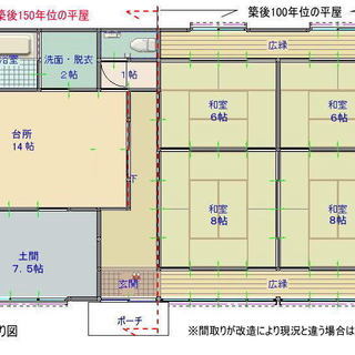 鹿児島県伊佐市菱刈荒田【売家】古民家農家４LDK竹山畑付４８０万円 - 不動産
