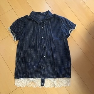 【最終値下げ】ネイビー シャツ