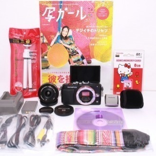 ✨格安！ミラーレス✨美品✨自撮り✨パンケーキ✨オリンパス PEN E-PL6の画像