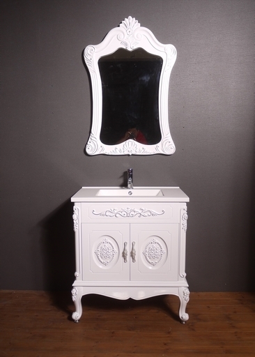 感動デザイン！欧米向け洗面化粧台★輸入品HS-2375[新品]★工事も含みます！