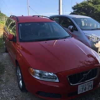 ボルボV70  25Ｔ 2008製  本革ナビ付きの画像