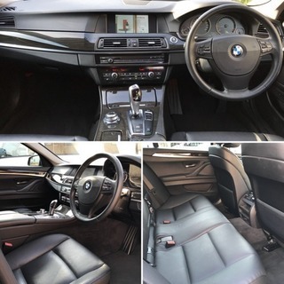 BMW 528i 新品20インチAW サンルーフ 黒革 直6エンジン シルキーシックス 8速ATの画像