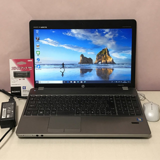 HP ProBook 4530s / Core i5 / 4GB / DVDマルチ / Webカメラ / 指紋認証 / テンキー/大画面 / Win10 pro 