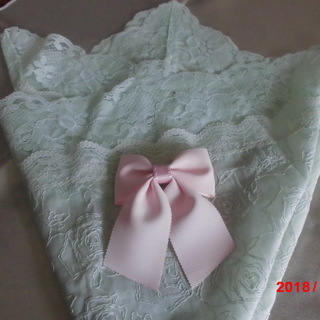 リボン　バレッタの画像