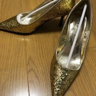 ラメラメド派手パンプス✨の画像