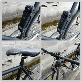 ピスト バイク ブリュアン(bruant) 700C シングルスピード 自転車 マットブラック　クロモリフレーム&フォーク フリー & 固定ギアの画像