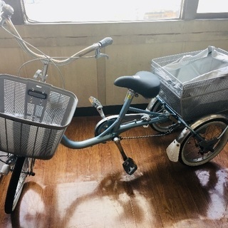 ご年配の方でも安心！3輪自転車！